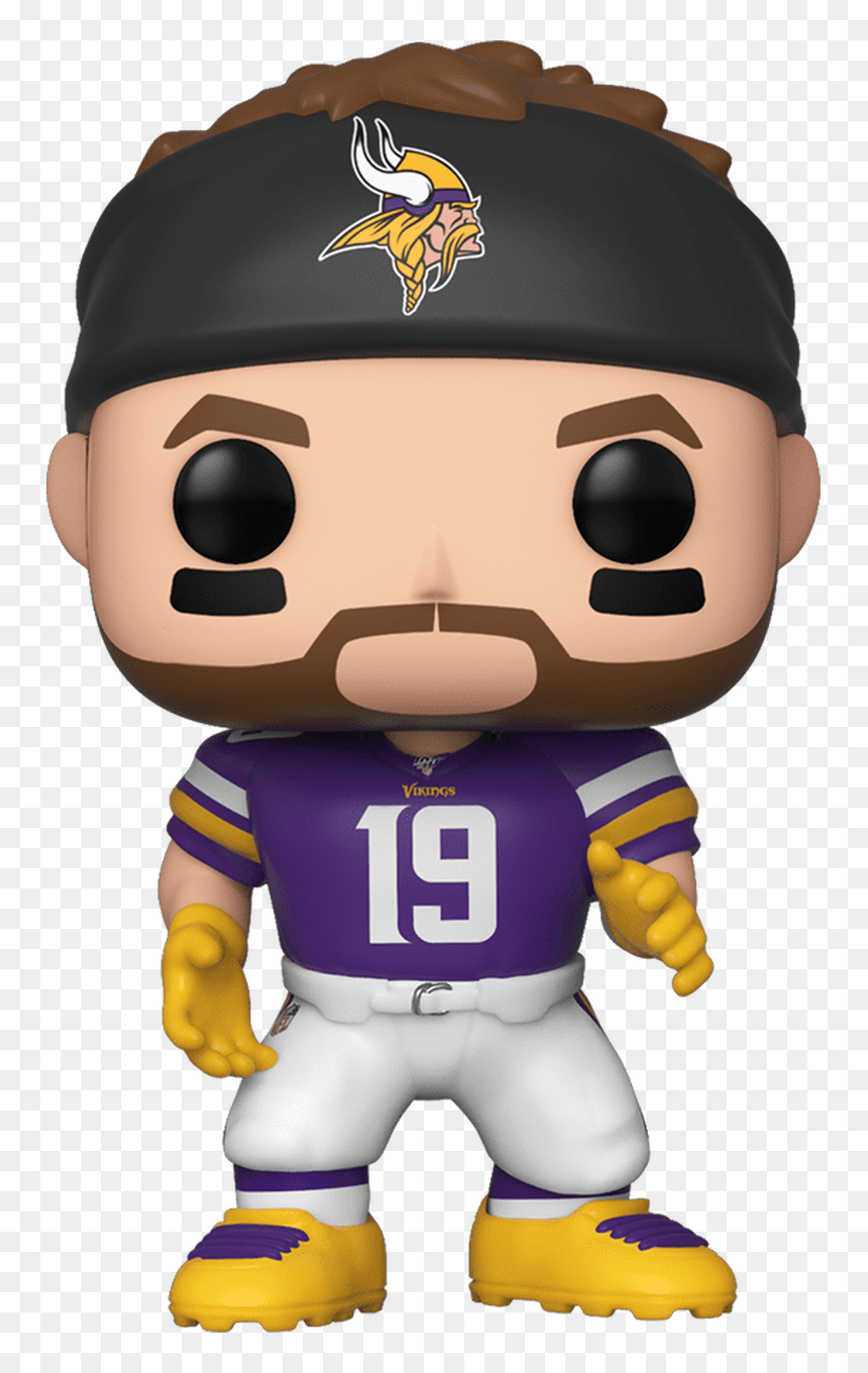 Adam Thielen Minnesota Vikings Pop Vinyl Figure - Adam Thielen Funko Pop, HD Png Download - le'veon bell png