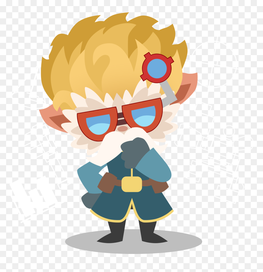 Heimerdinger Draw, HD Png Download - crying troll face png