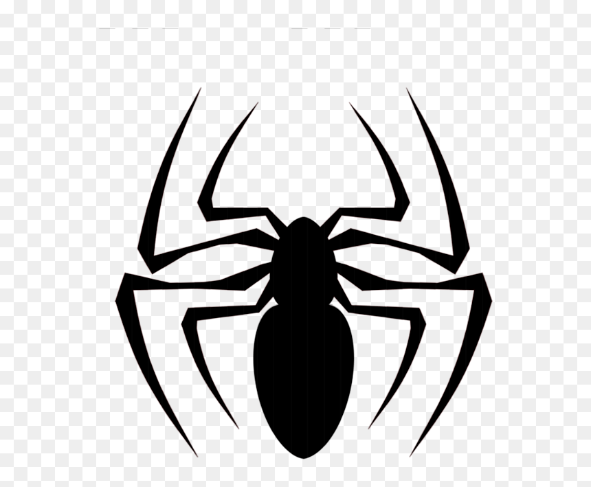 Line And White,clip - Black Spider Lost Mines Of Phandelver, HD Png Download - black widow symbol png