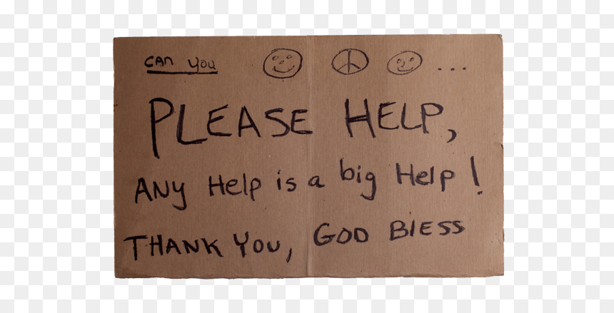 Commemorative Plaque, HD Png Download - cardboard sign png