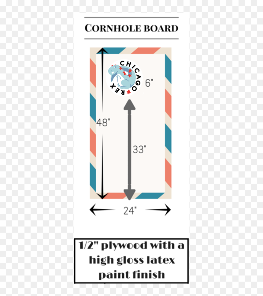 Cornhole Board - Graphic Design, HD Png Download - cornhole png