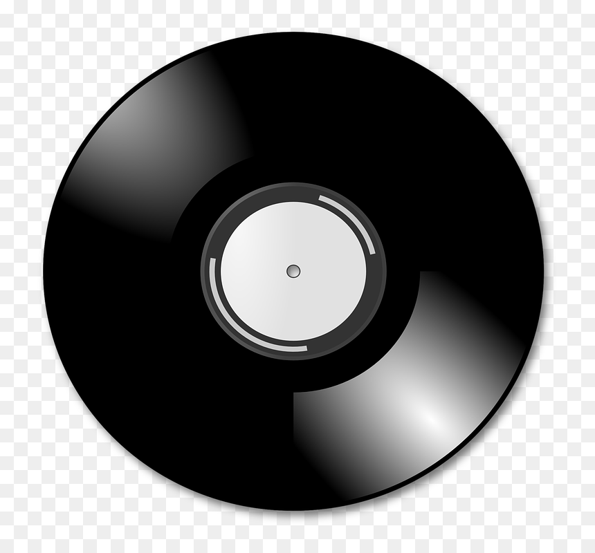 Vinyl Records, HD Png Download - record clipart png