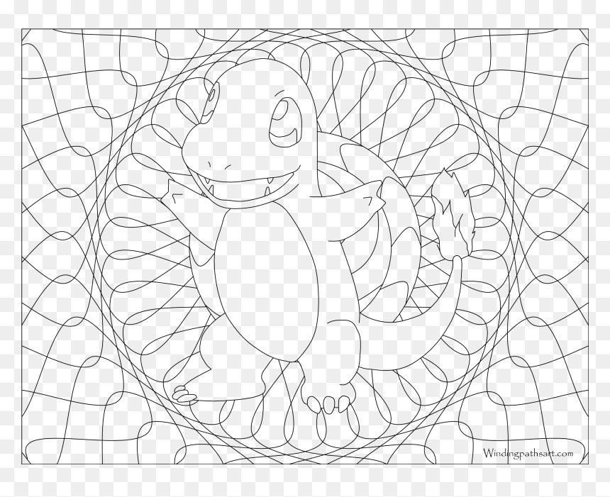 Coloring Book, HD Png Download - charmander png
