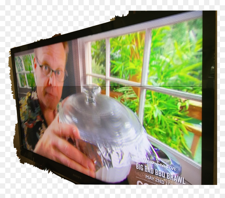 Led-backlit Lcd Display, HD Png Download - tv screen png