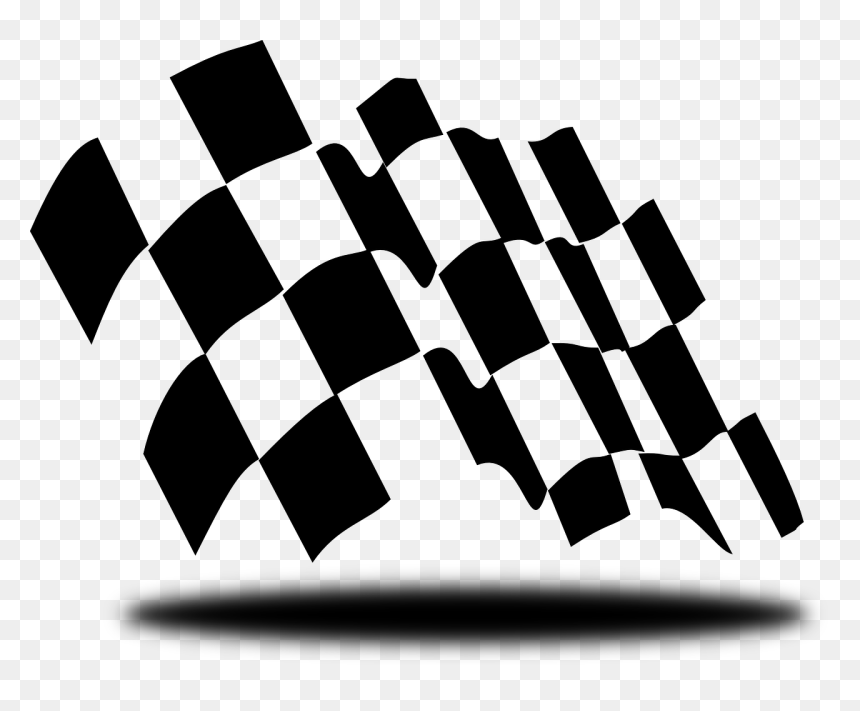 ธง หมากรุก Png, Transparent Png - checkered flag png