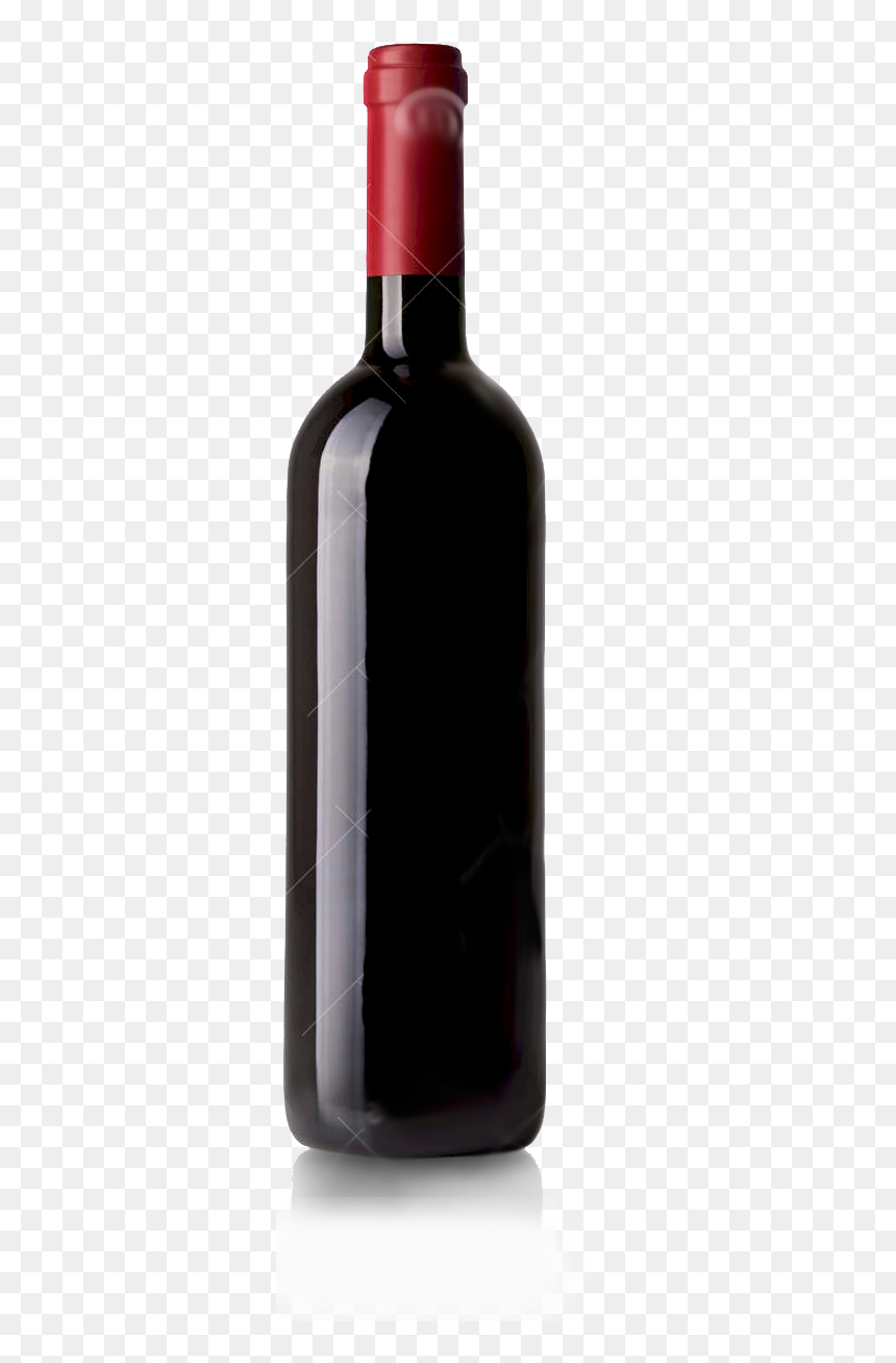 Cartoon Red Wine Bottle, HD Png Download - wine bottle png