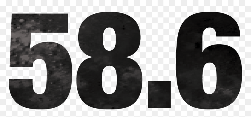 Number, HD Png Download - cracks texture png