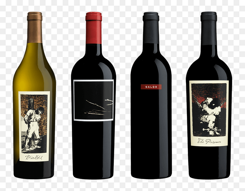 The Prisoner Wine Company, HD Png Download - wine bottle png