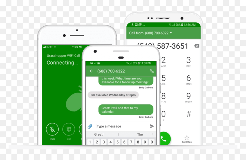 Mobile Phone, HD Png Download - numbers png