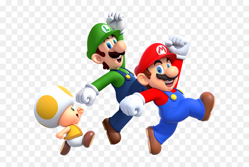 Cute Luigi Fan Art, HD Png Download - super mario png