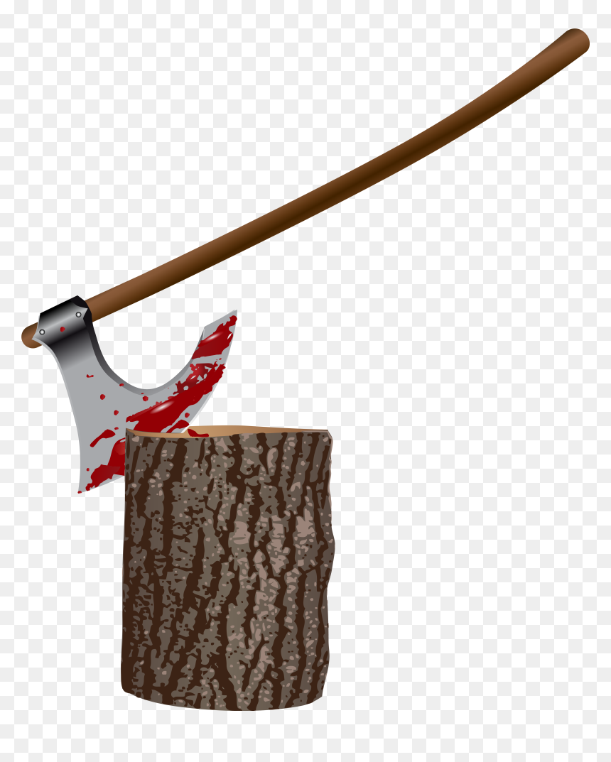 Stump Clipart Transparent Background, HD Png Download - axe png
