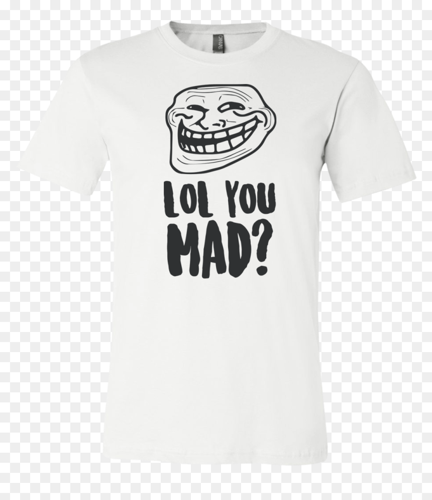 Troll Face Shirt, HD Png Download - trollface png