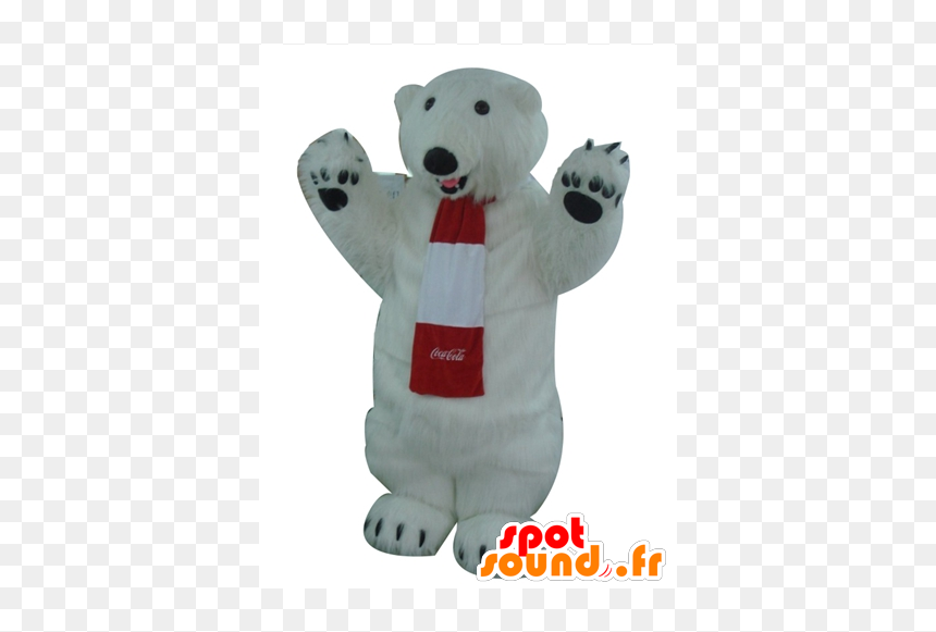Stuffed Toy, HD Png Download - polar bear png
