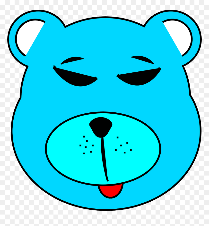Clip Art Blue Nose, HD Png Download - polar bear png