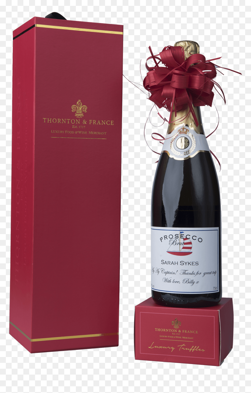 Champagne Red, HD Png Download - champagne bottle png