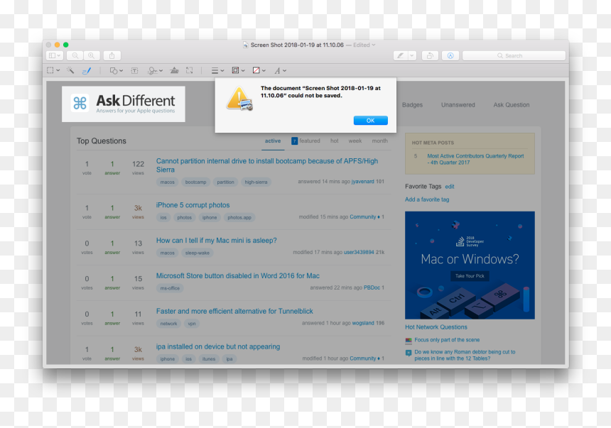 Screenshot, HD Png Download - mac png