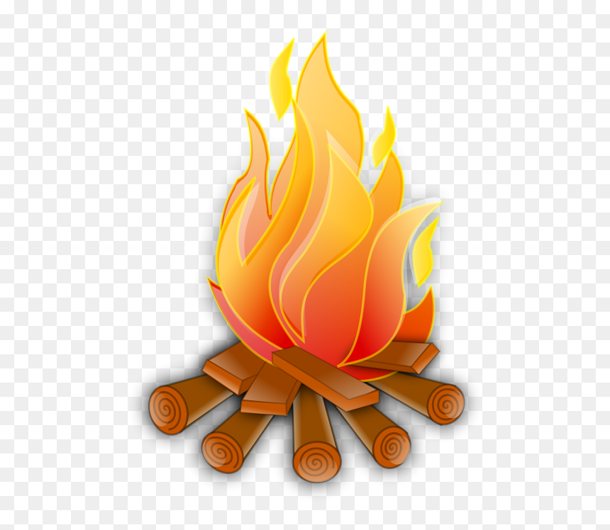 Fire Clipart, HD Png Download - realistic fire png