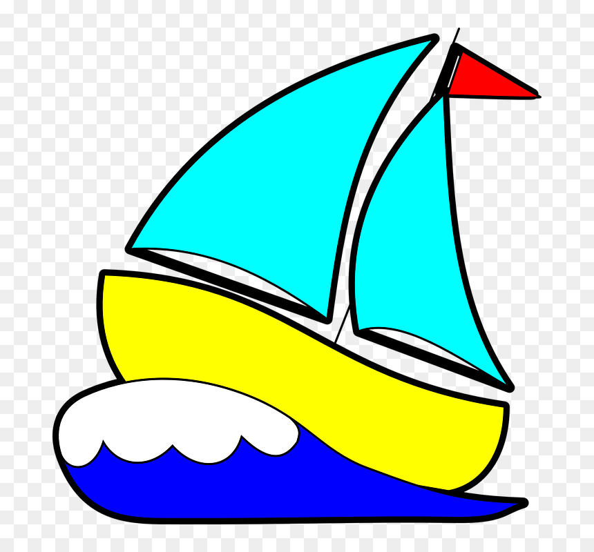Barco A Vela Desenho Png, Transparent Png - yacht png