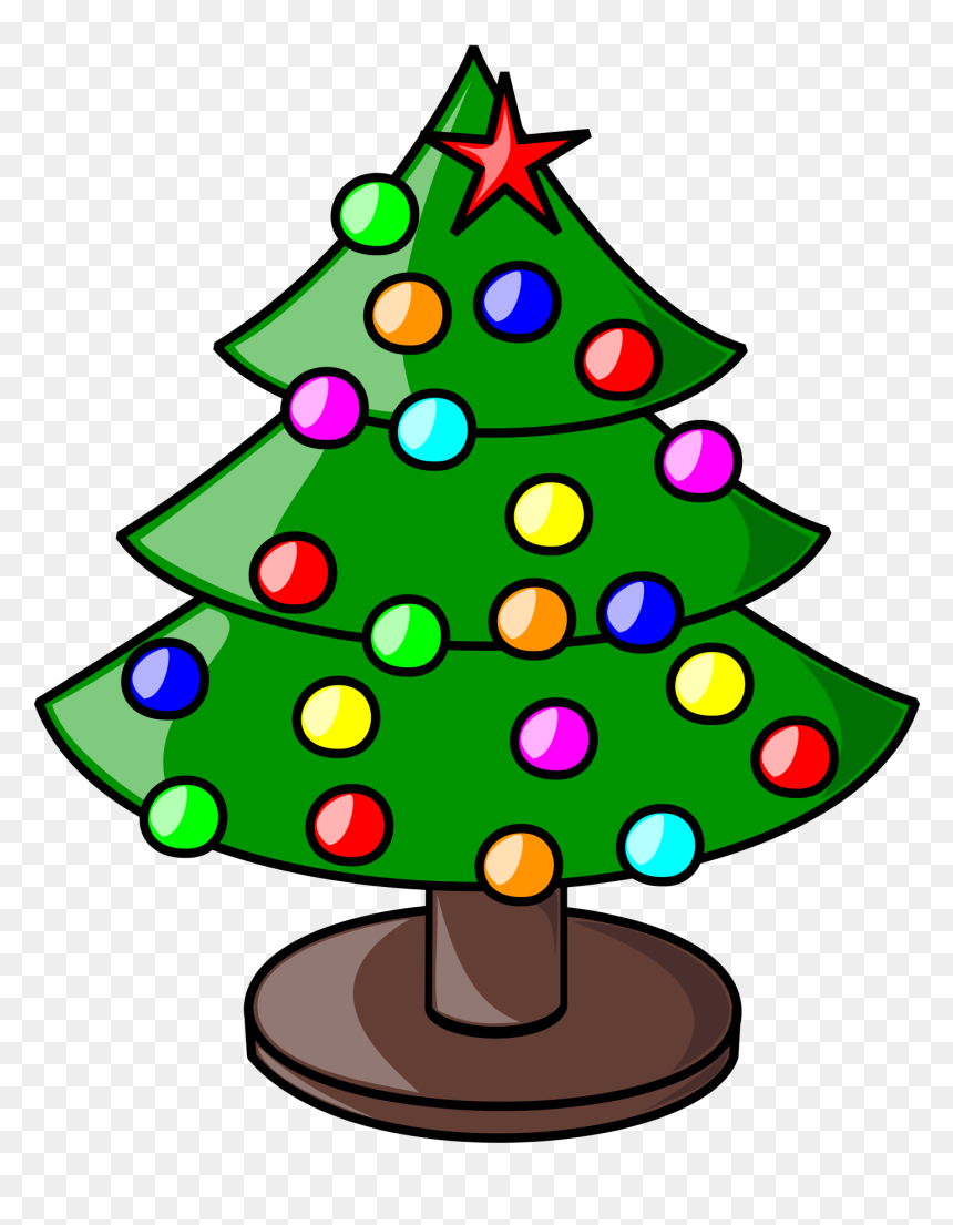 Clipart Christmas, HD Png Download - tree clipart png