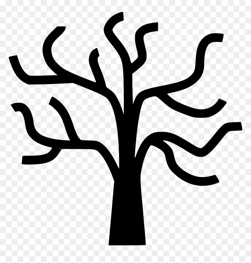 Tree Branch Icon Png, Transparent Png - dead tree png
