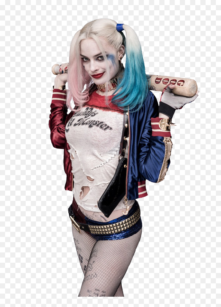 Harley Quinn Suicide Squad Png, Transparent Png - harley quinn png