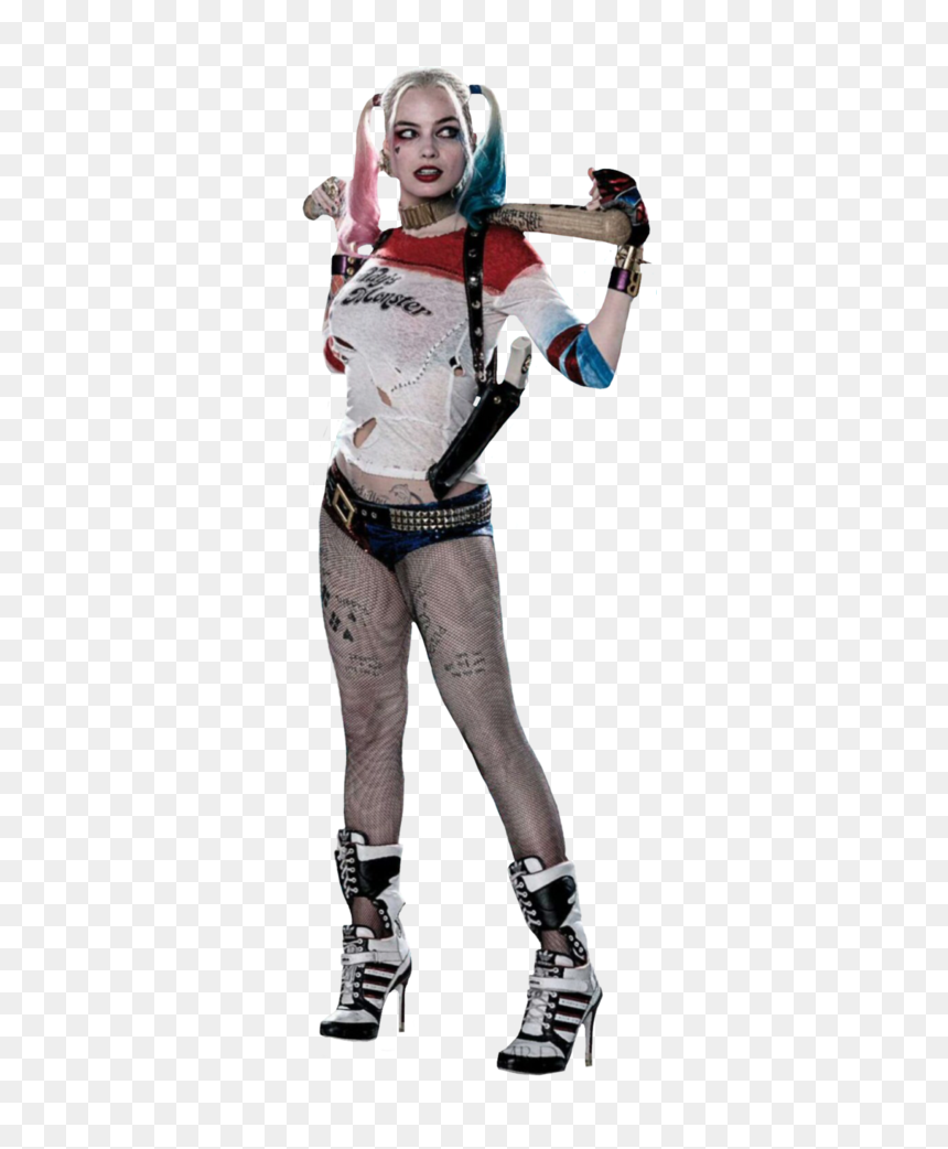 Harley Quinn Realistic Drawing, HD Png Download - harley quinn png