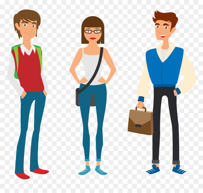 University Student Clip Art, HD Png Download - student png