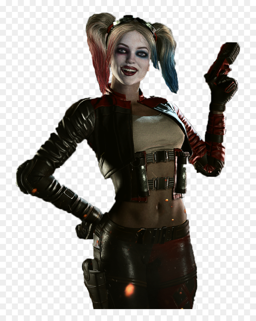 Injustice 2 Harley Png, Transparent Png - harley quinn png