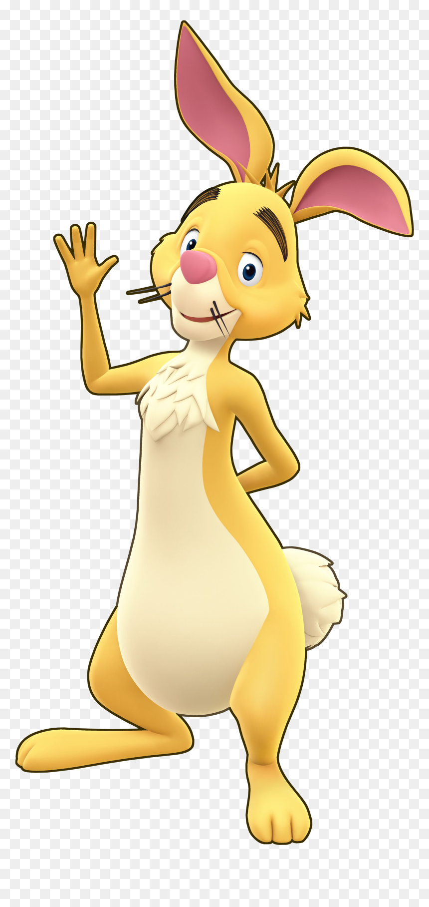 Rabbit Winnie The Pooh Kingdom Hearts, HD Png Download - kingdom hearts png