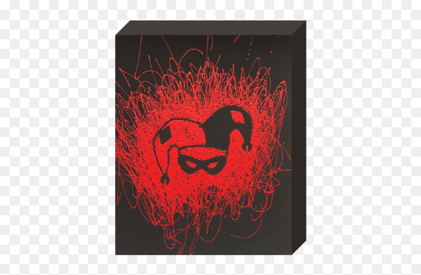 Canvas Harley Quinn Painting, HD Png Download - harley quinn png