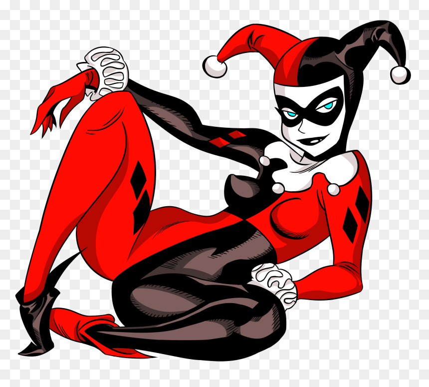 Cartoon Harley Quinn Png, Transparent Png - harley quinn png