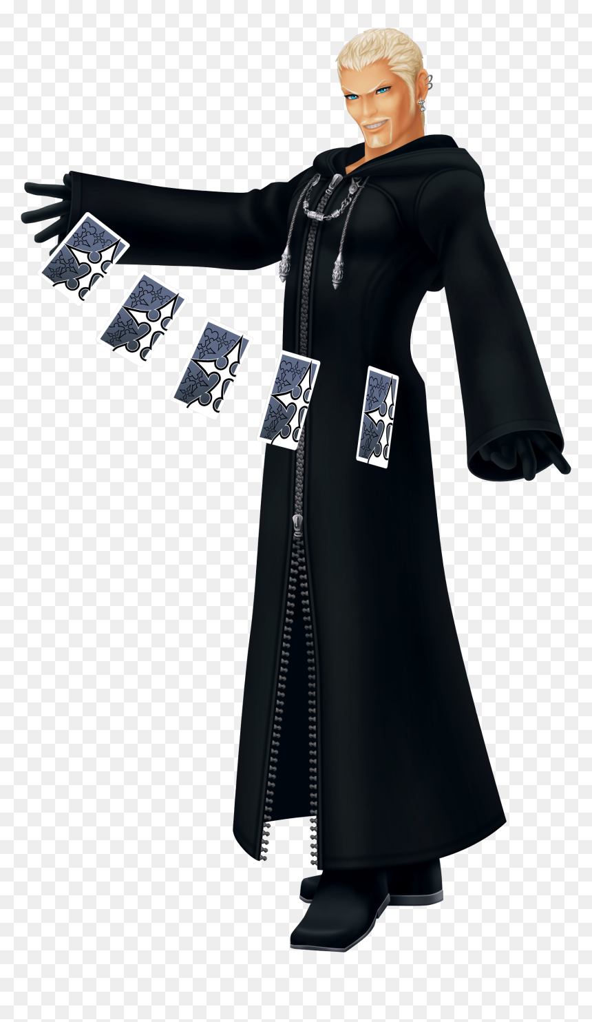 Luxord Kingdom Hearts, HD Png Download - kingdom hearts png