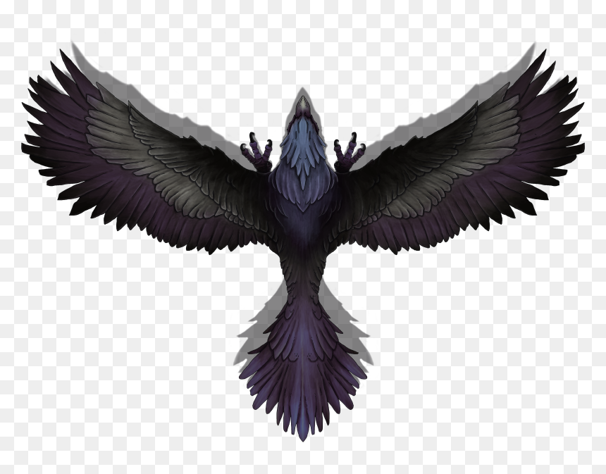 D&d Raven Token, HD Png Download - doves png