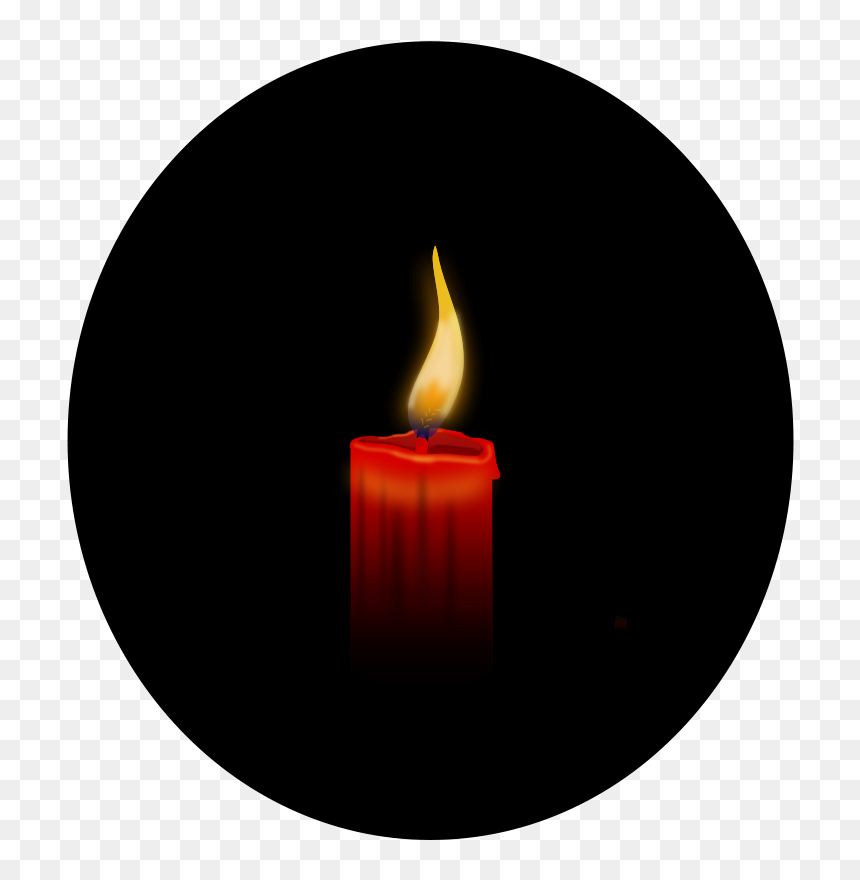 Advent Candle, HD Png Download - candle flame png