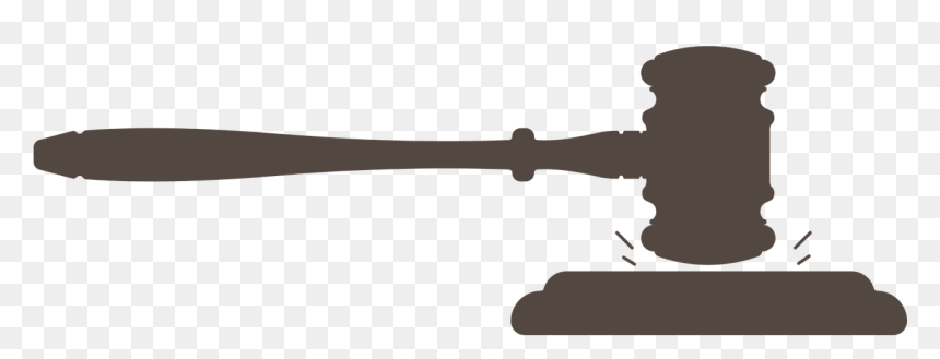 Silhouette, HD Png Download - gavel png