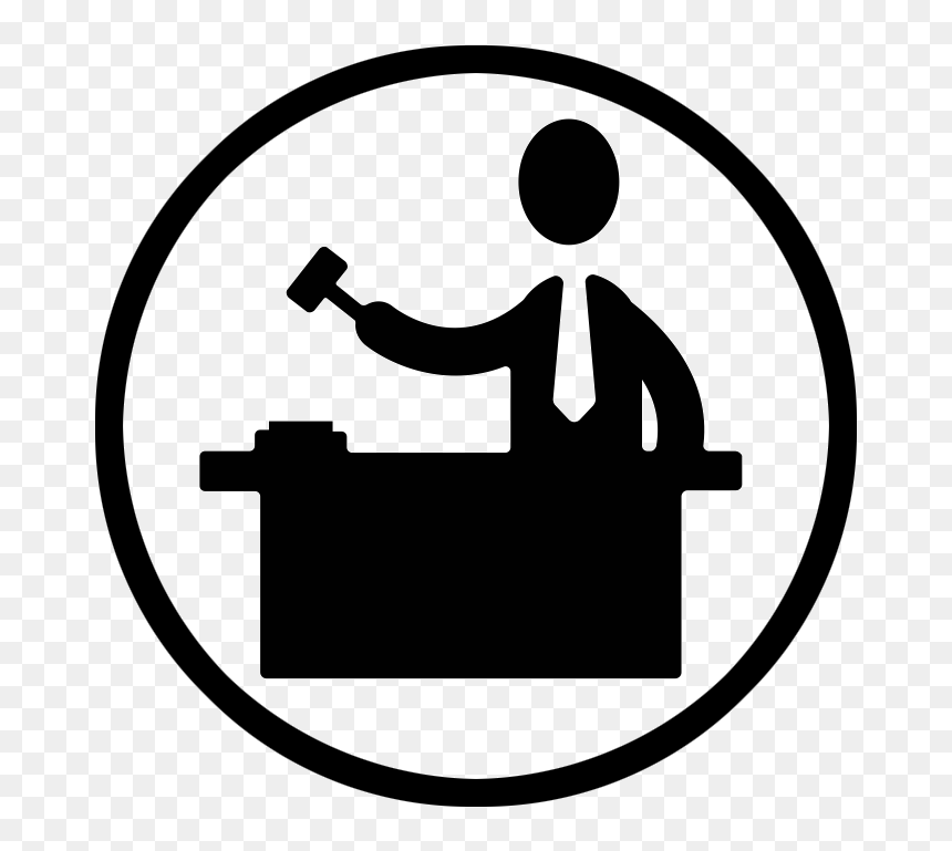 Phone Icon, HD Png Download - gavel png