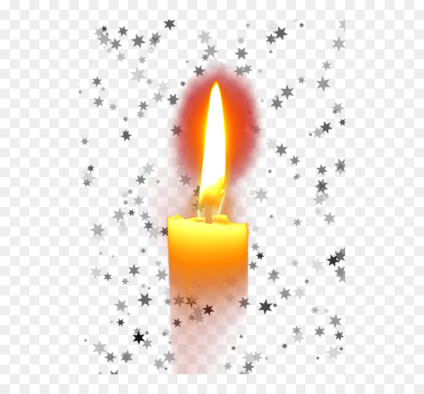Advent Christmas Advent Candle Png, Transparent Png - candle flame png