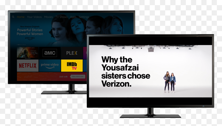 Led-backlit Lcd Display, HD Png Download - amazon video png