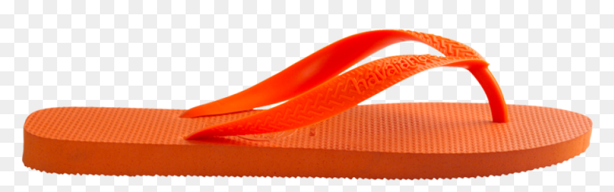 Havaianas Top Neon Orange Flip Flops - Flip-flops, HD Png Download - chancla png