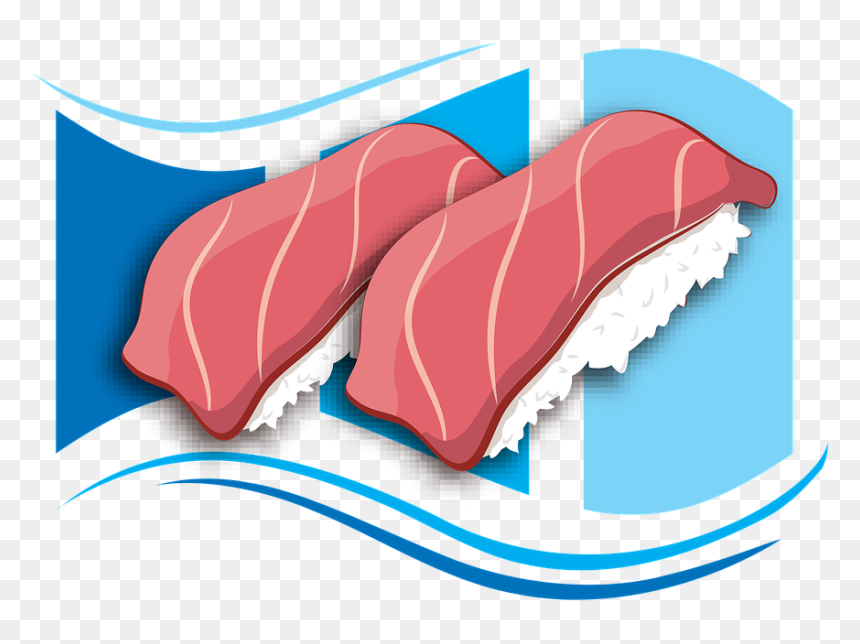 Sushi Clipart Menu - Portable Network Graphics, HD Png Download - sushi clipart png