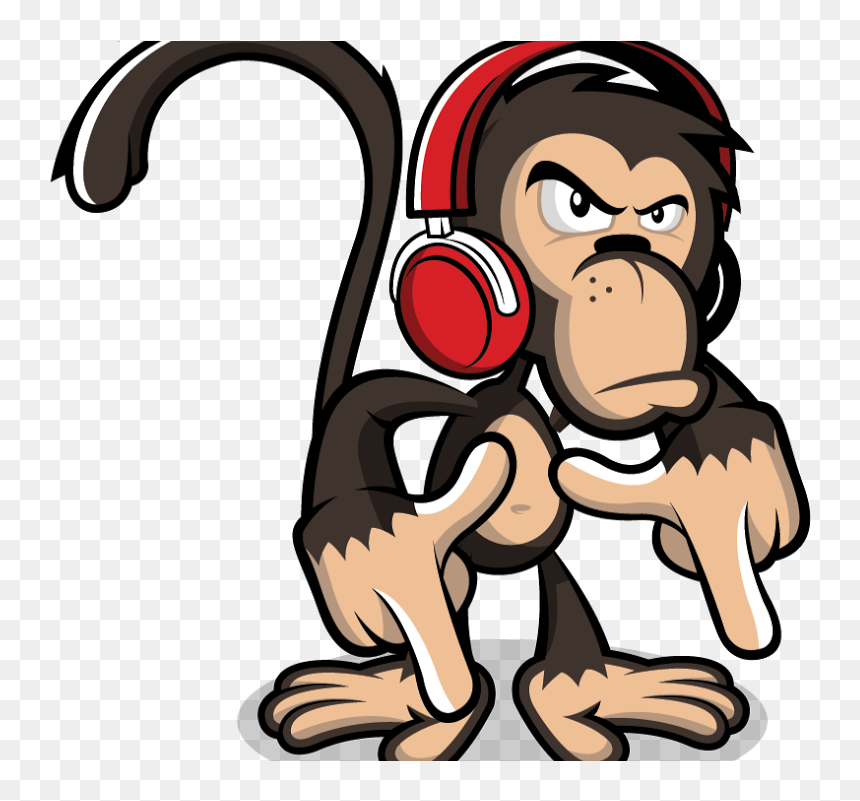 Barneys Place Live Stream - Cartoon, HD Png Download - monkey clipart png