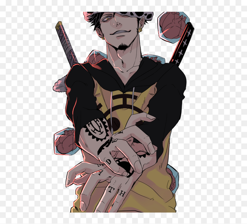 Trafalgar Law Render By Monaleinchenx3-d80hfjc - Trafalgar Law Fan Art, HD Png Download - trafalgar law png