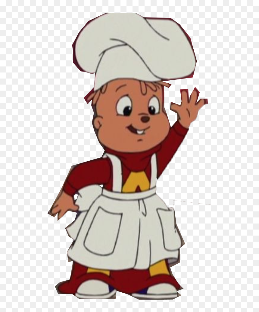 Animated Chef Png - Cartoon, Transparent Png - alvin png