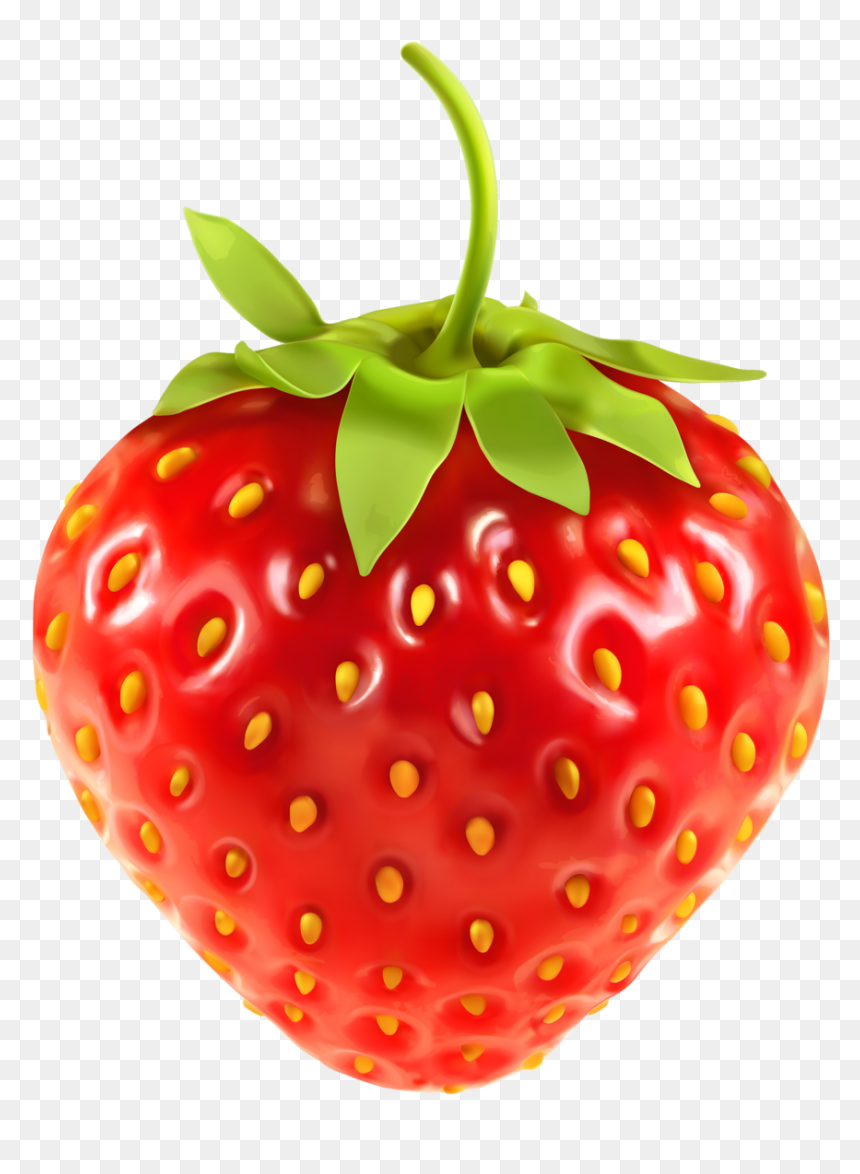 None - Strawberry Fruit Clip Art, HD Png Download - mal descendants png
