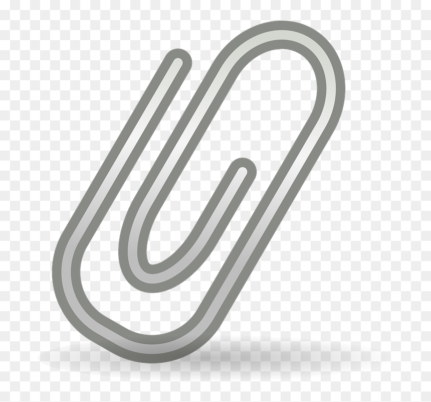 Attachments Clipart, HD Png Download - binder clips png