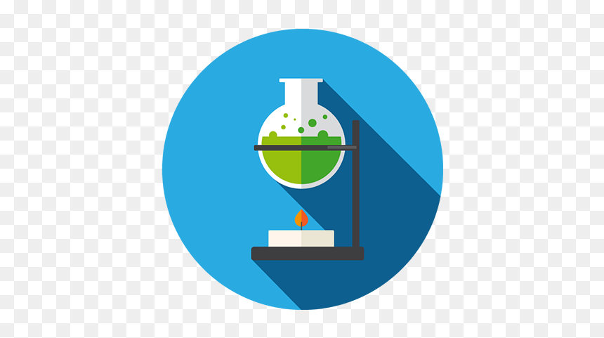 Little Chemistry Gradients Illustrator Chemistry Illustration - Emblem, HD Png Download - chemistry icon png