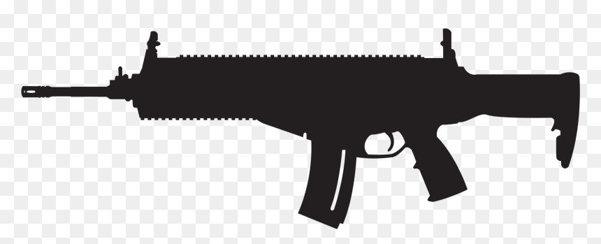Transparent Pistol Clipart - Arx 160 Png, Png Download - pointing gun png