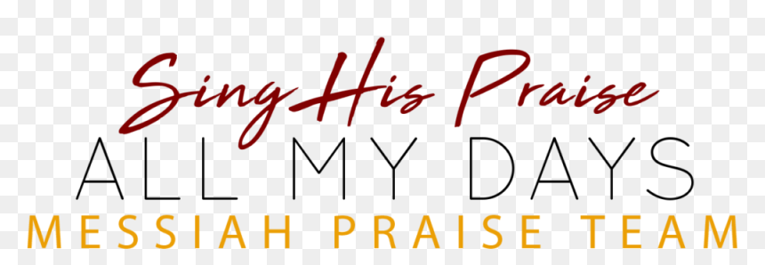 Sunday Morning Messiah Church - Calligraphy, HD Png Download - praise silhouette png
