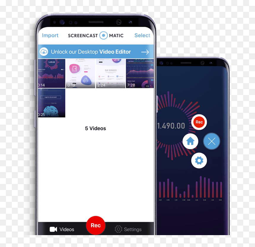 Record Your Android - Iphone, HD Png Download - facecam png