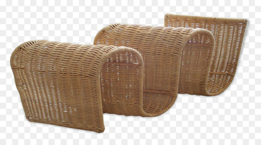 Vinyl Wall Door In Wicker Shape Vintage Wave"
 Src="https - Wicker, HD Png Download - wave shape png
